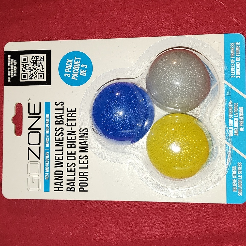 GoZone Hand Wellness Balls 3-Pack